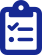 Clipboard Checklist Blue Logo